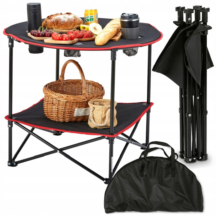 Masa de camping pliabila, masa de picnic extensibila, camping