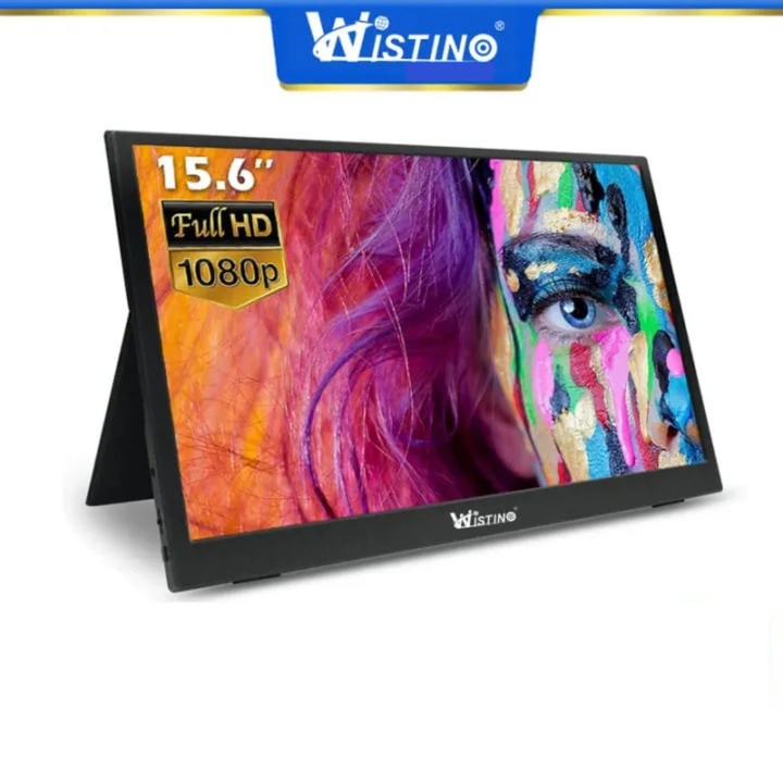 Monitor Portabil Laptop Telefon Xbox Switch Ps4 Gaming WISTINO 15, 6 inch HDMI