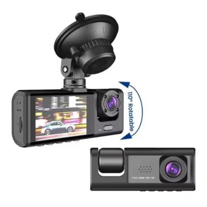 Camera Auto DVR naniland, inregistrare 1920x1080, unghi larg 170°, compacta