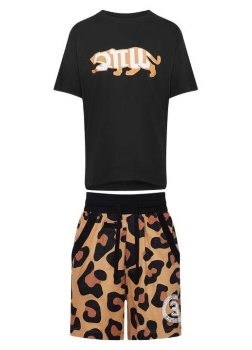 Pijama barbati, Leopard, Negru, Robert Kupisz x Henderson, Negru