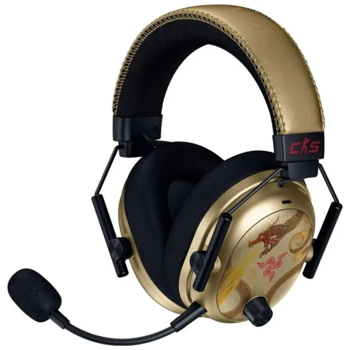 Casti Razer Blackshark V3 Pro - Counter-Strike 2 Ed Auriu - eMAG.ro