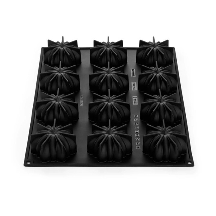 Forma din silicon pentru monoportii, Pavoni Eclat, 12 Cavitati, ø80x37mm, 110ml