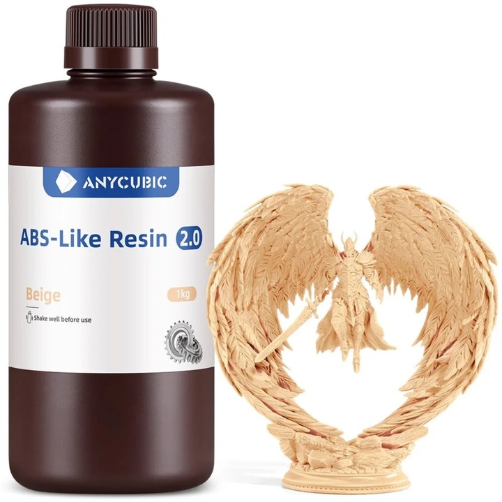 Смола Rasina 3D, Anycubic ABS-Like 2.0, 1кг, Бежов, за 3D принтер