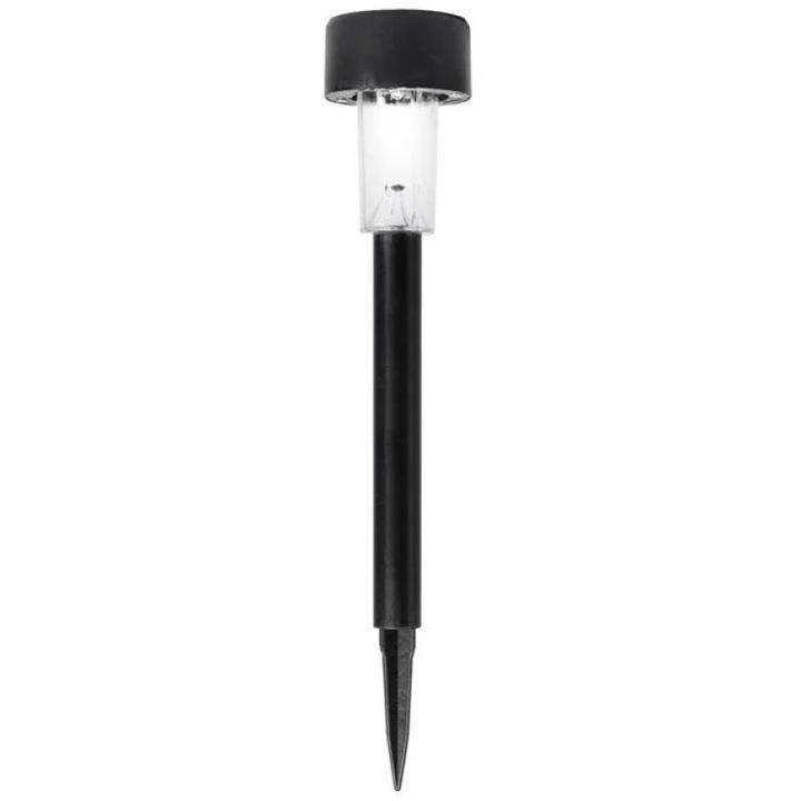 Черна соларна лампа 36 сантиметра