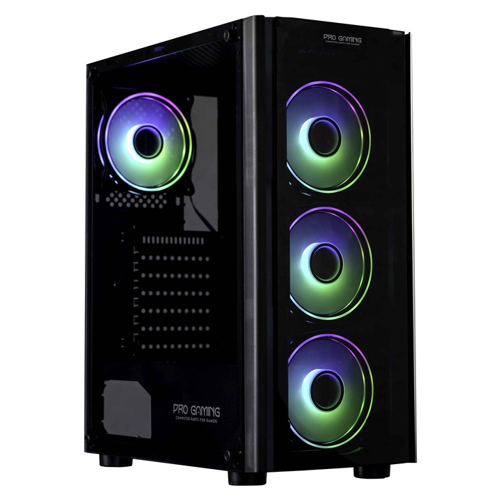 Настолен компютър Gaming Pulse SIX-Core i5-10400 4.3 Ghz Turbo, 16GB RAM DDR4, SSD 1000GB, Видео карта 8GB GDDR5