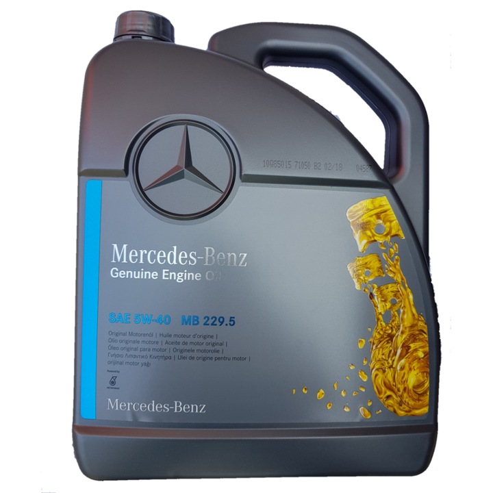 Ulei motor Mercedes-Benz 5W40 229.5 5L
