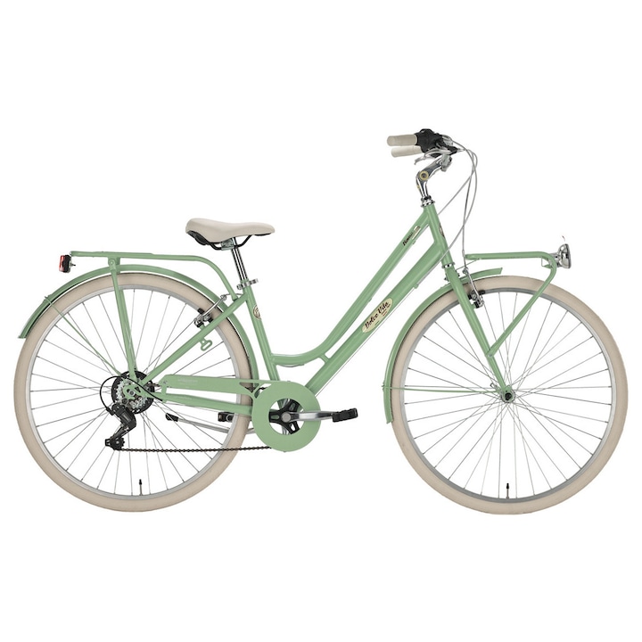 Градски велосипед Dolce Vita by Canellini ROMA 28" дамски - Светло зелен