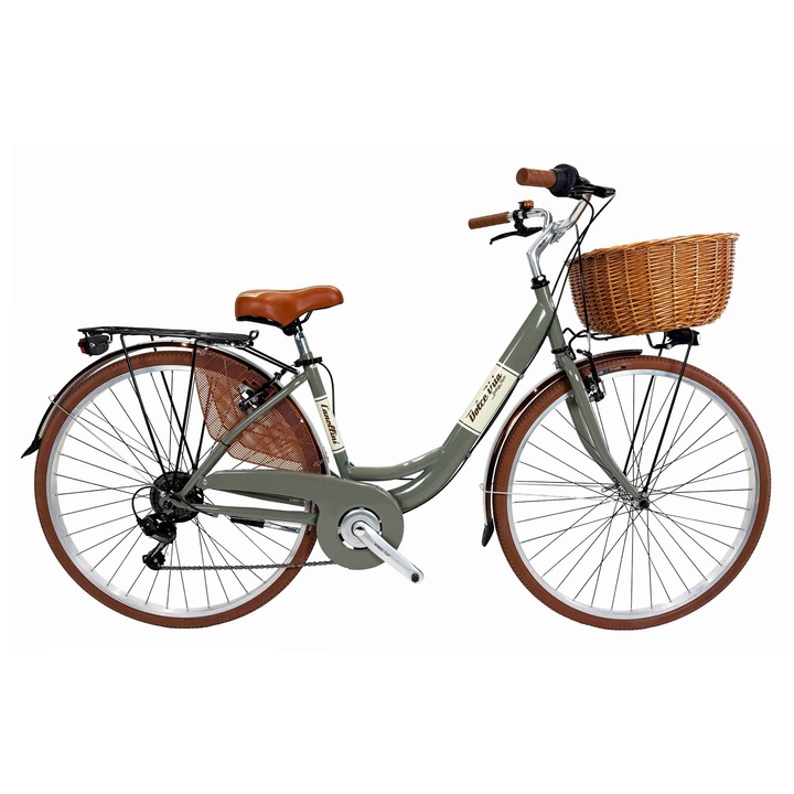 Bicicleta de oras Dolce Vita by Canellini VENERE 28" cu cos - Gri