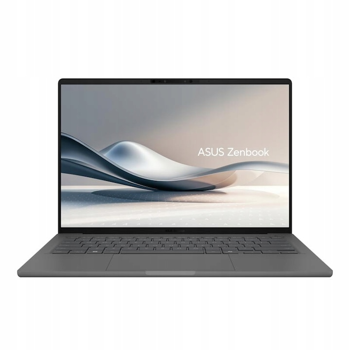 Laptop ultraportabil Asus Zenbook 14, 16GB RAM, 2TB SSD, Ecran tactil OLED, 14", Jasper Gray