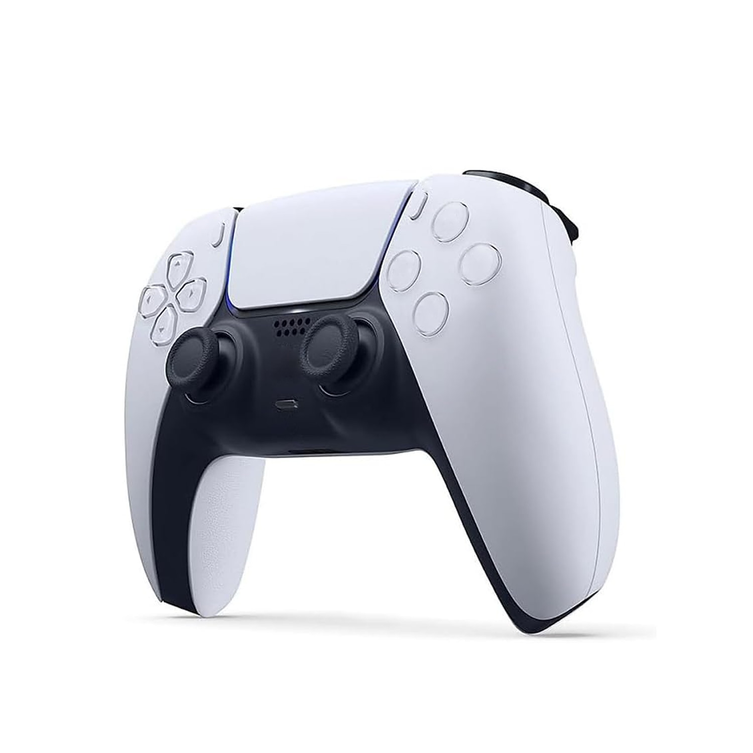 Controler Wireless Dual-Sense, Alb-negru, HAPPY JOKER, Incarcare TYPE-C, Senzor de miscare