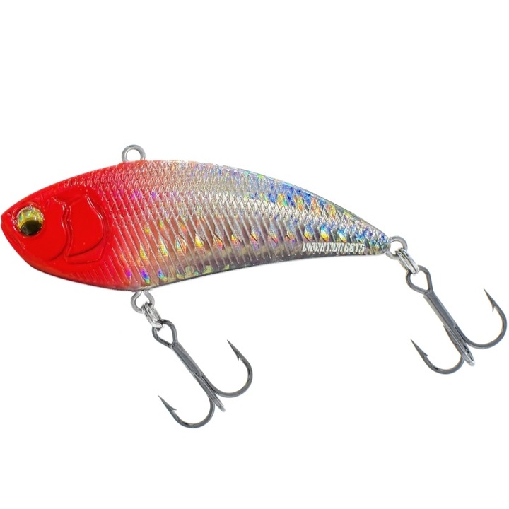 Vobler RTB Vibration 68TG 6.8cm 21g sügér, süllő vagy csuka horgászatához Red Head Holo S