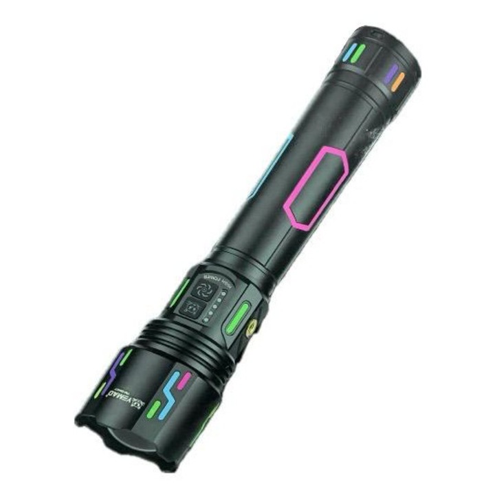 Фенер с дълъг обхват, 1800 м, YM-G640Y, 2400LM, 15000 mAh