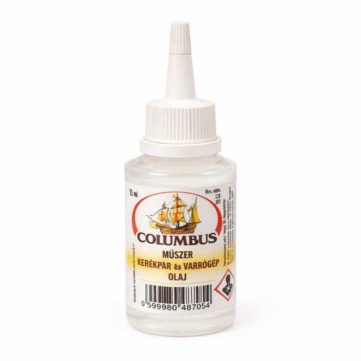 Ulei pentru Masina de Cusut si Intretinere Biciclete Columbus 75 ml