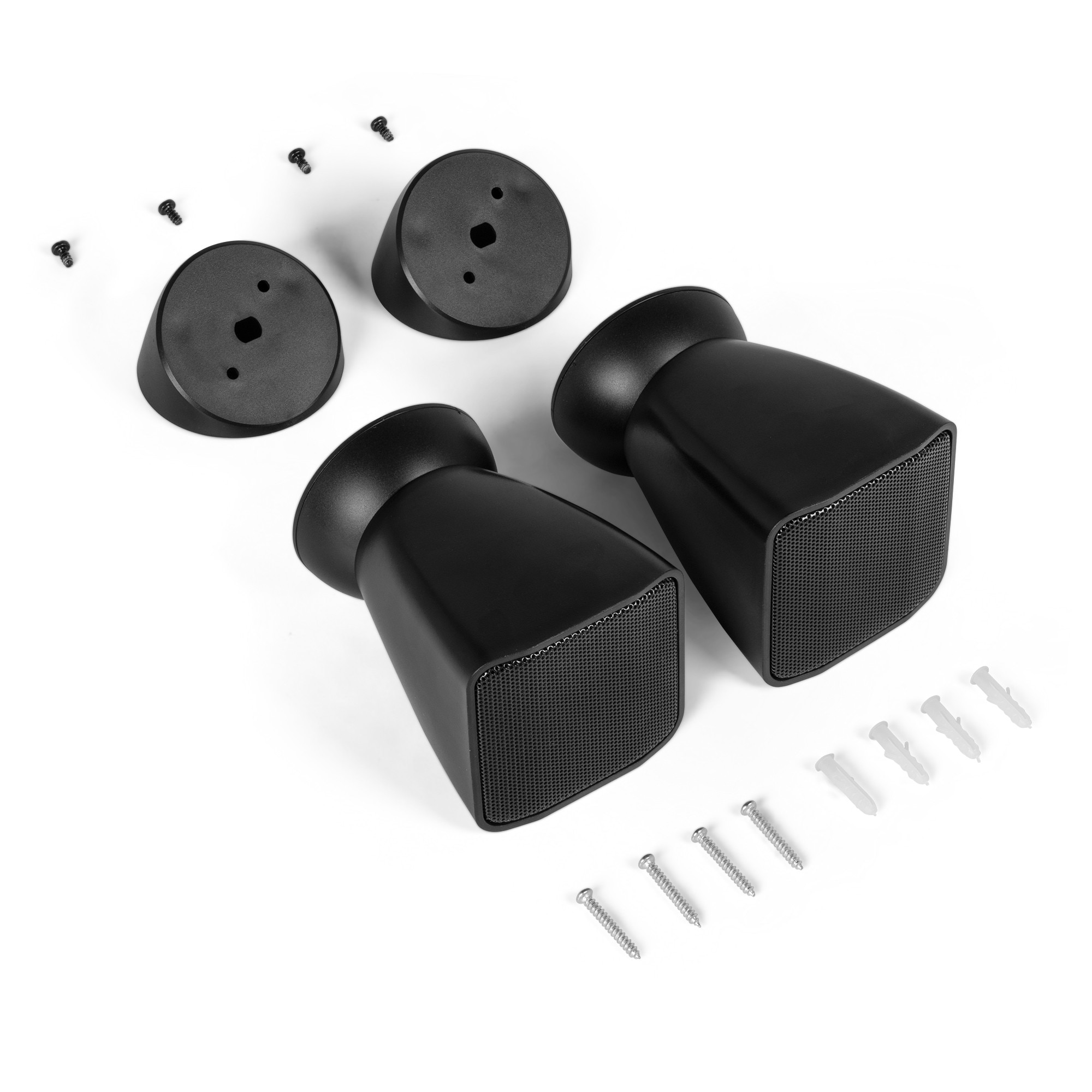 Set 2 boxe satelit, 100V/8ohm, 2.5", 10W RMS, IP20, negru, Power Dynamics BSX30B