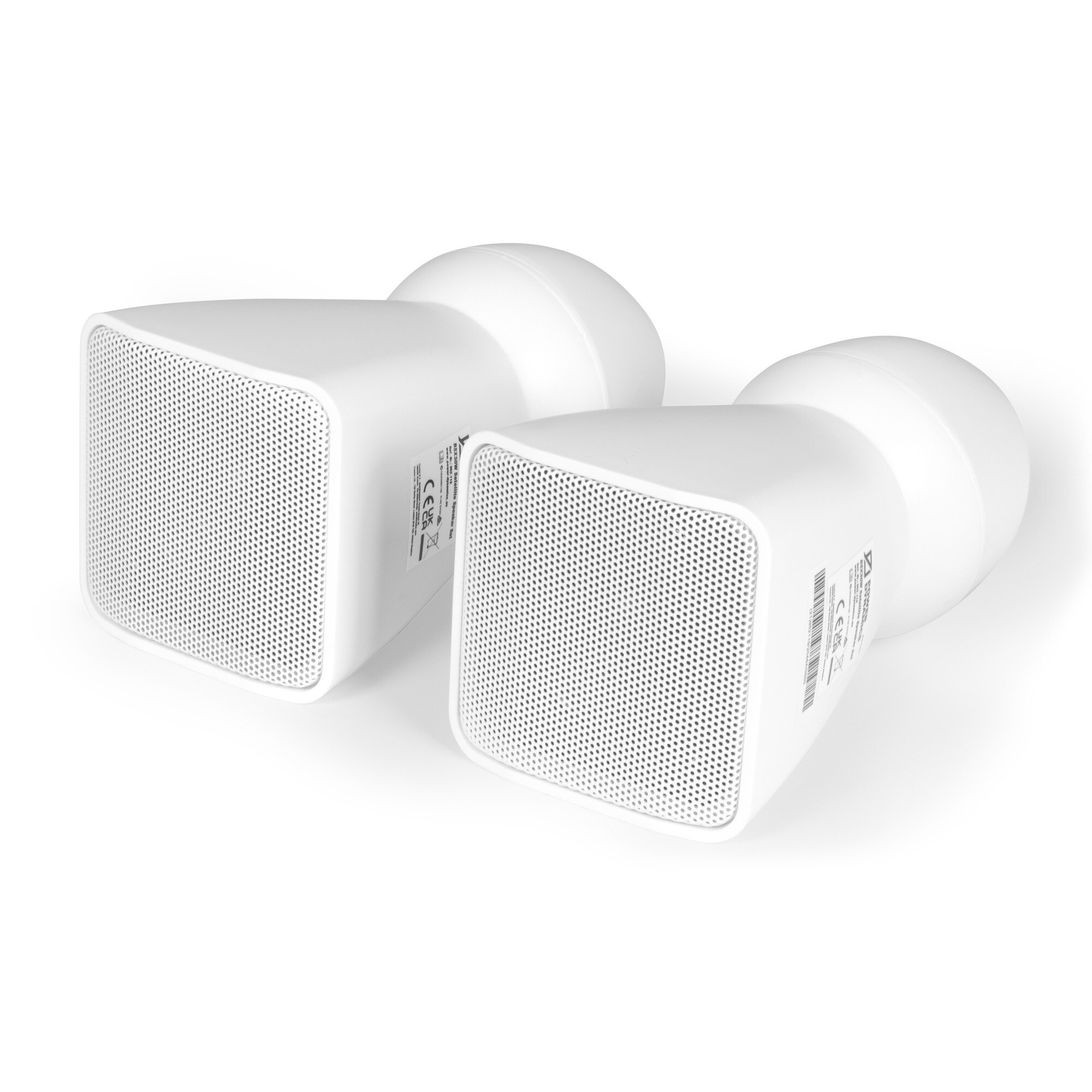 Set 2 boxe satelit, 100V/8ohm, 2.5", 10W RMS, IP20, alb, Power Dynamics BSX30W