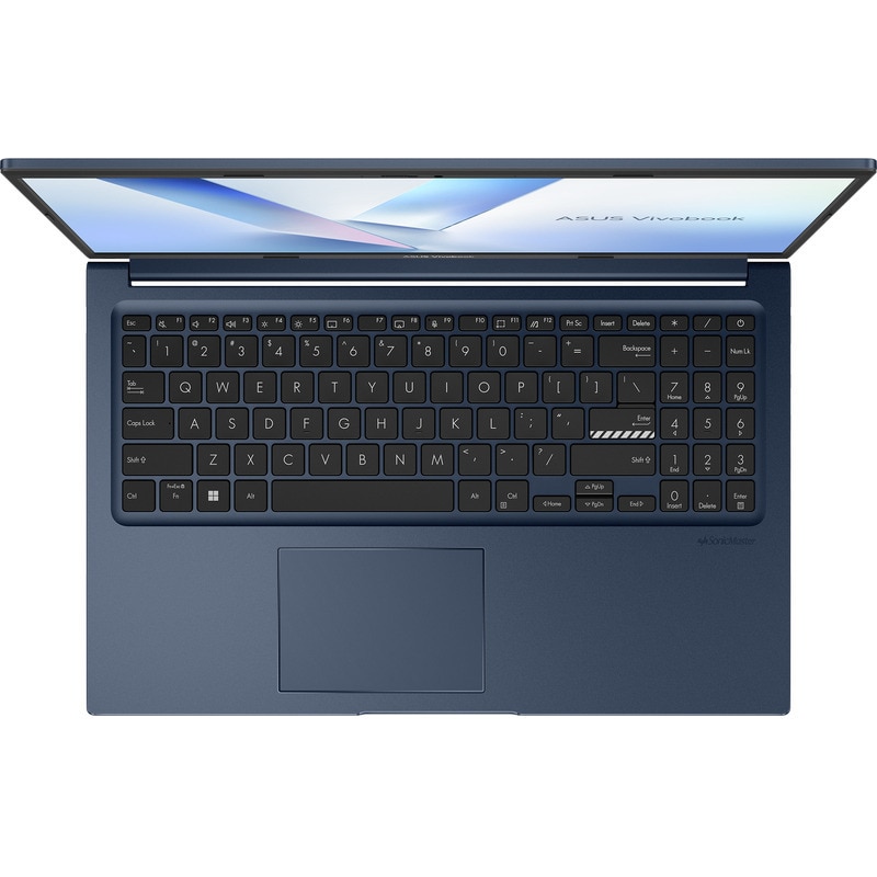 Laptop ASUS VivoBook 15 X1504VA-BQ2886, Intel Core 5 120U, 15.6 inch, RAM 8GB, SSD 512GB, Intel Graphics, No OS, Quiet Blue