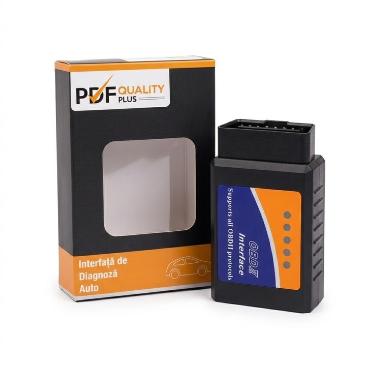 Tester auto / interfata OBD2 diagnoza Bluetooth pentru Ios si Android