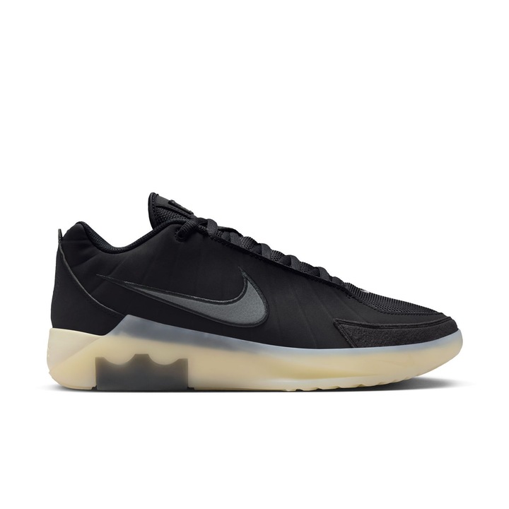 Pantofi sport barbati Nike LeBron Witness 9, negru Coconut Milk, marimea 39 EU, material textil, adecvati pentru streetball