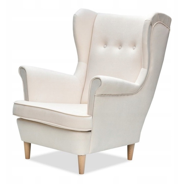 Fotoliu Family Meble, crem, 104x84x92cm