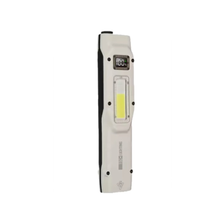 Тактически фенер YEMAO YM M28 880lm Тип C 1000 mAh Бяла/Червена/UV светлина Бял