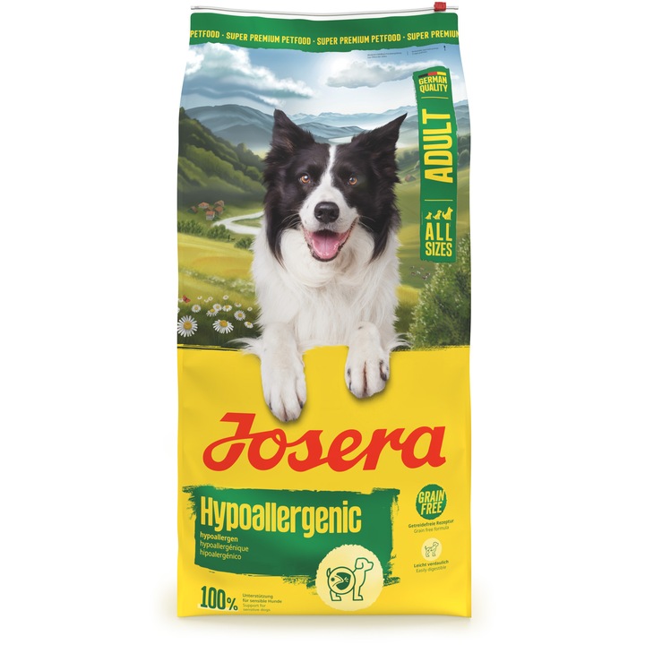 Hrana uscata pentru caini Josera Adult Hypoallergenic, 12.5 kg