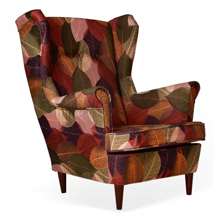 Fotel Uszak ARI, Family Meble, LEAF 1 modell, többszínű, 84x92x104cm