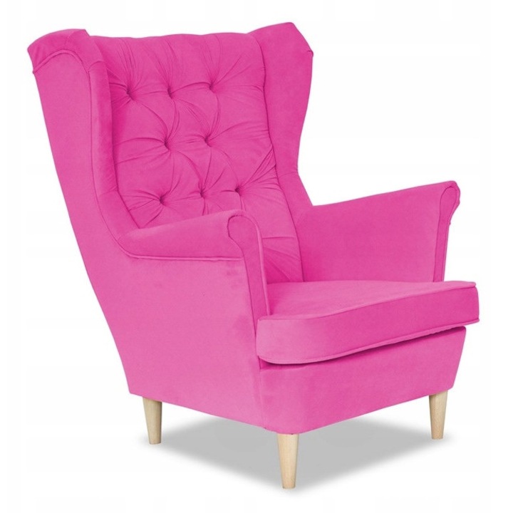 Fotel, Family Meble TRINITY 10, fukszia, 104x84x92cm