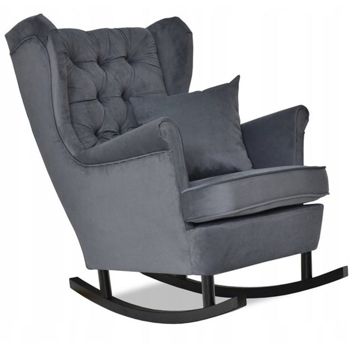 GAJA fotel, Family Meble, szürke, 104x84x92cm, 45x45cm