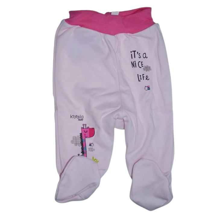 Koala Magnusie K403R-68 babanadrág, mágneses záródással, rózsaszín, 68 CM