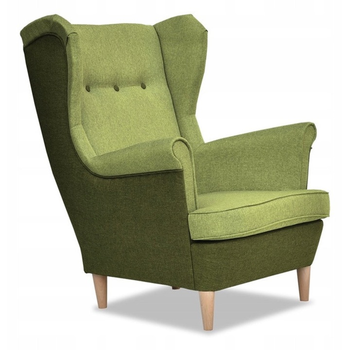 DUO FOTEL, Family Meble, világoszöld és sötétzöld, 104x84x92cm