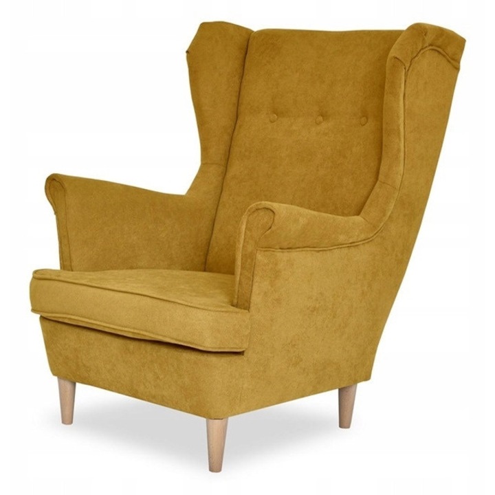 Uszak ARI Fotel, Family Meble, mustár, 104x84x92cm