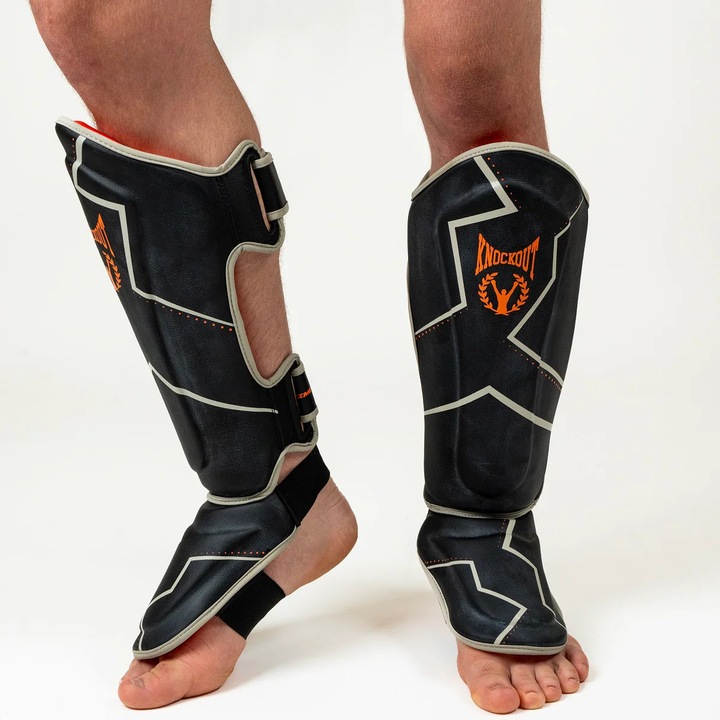 Tibiere Kickbox Knockout Prime Series Negru / S