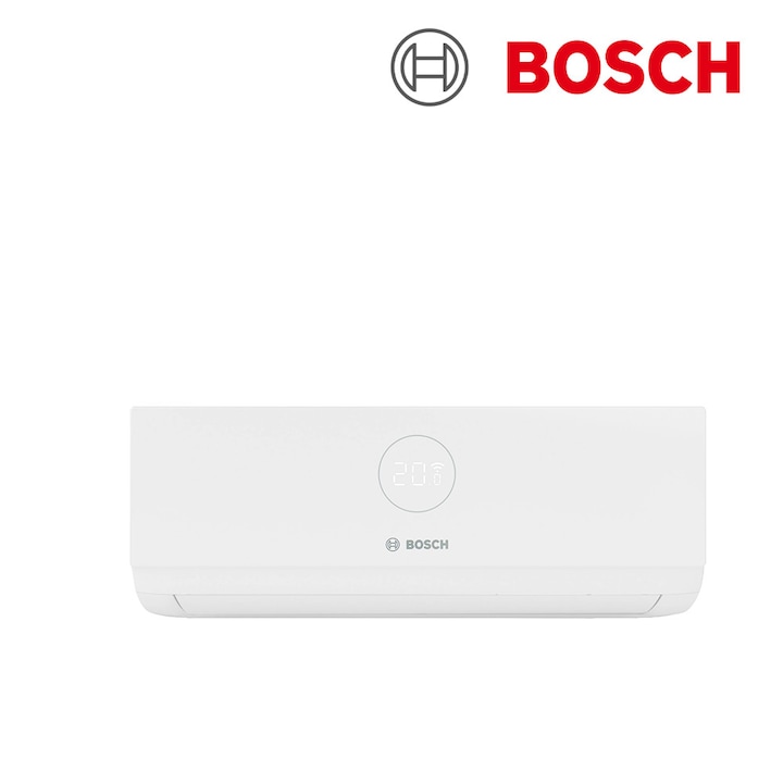 Unitate interna aer conditionat Bosch Climate 3000i CL3000iU W 20 E, 7000 BTU/h, Inverter, pentru incaperi de pana la 20 mp, functie racire si incalzire
