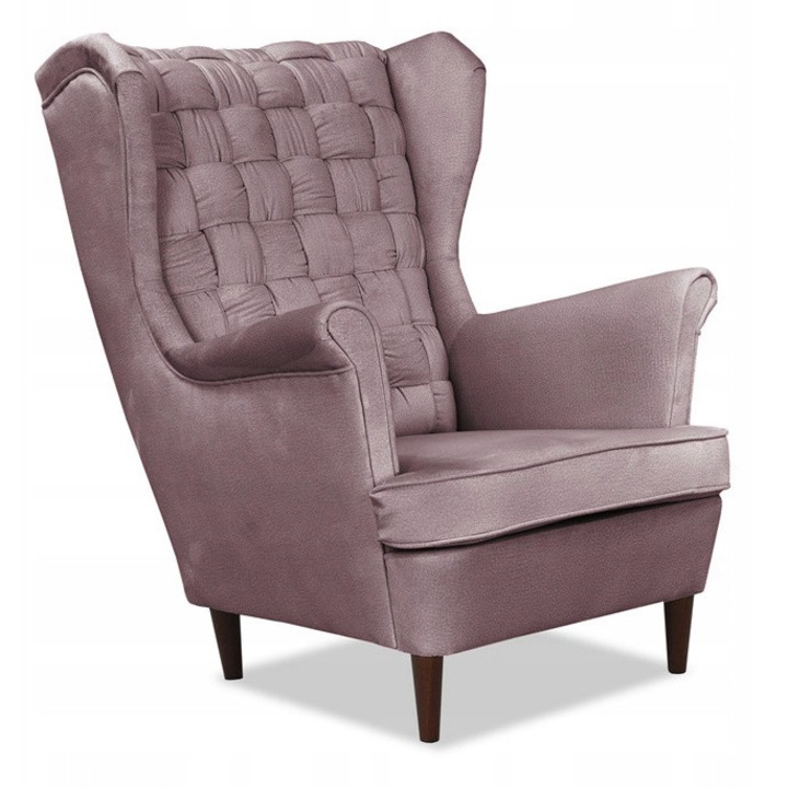 CAROL fotel, Family Meble, MONOLITH 62, lila, 84x92x104cm