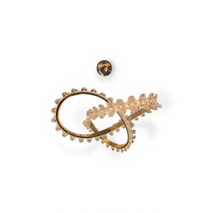 Lustra LED suspendata, cu telecomanda, 1 cerc, Argintiu, Lumina Rece/Calda/Neutra, Inaltime Reglabila