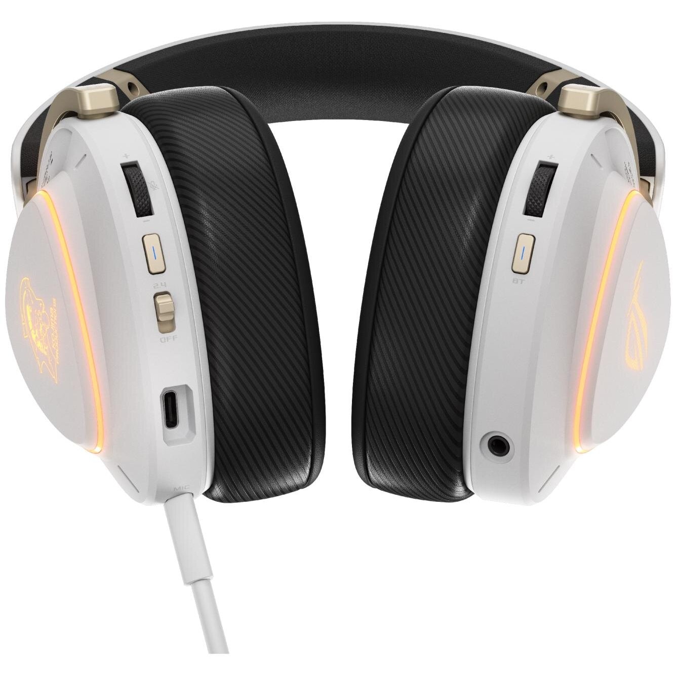 Căști cu fir ASUS ROG Delta II, tip pe ureche, conectivitate USB, pentru adulți