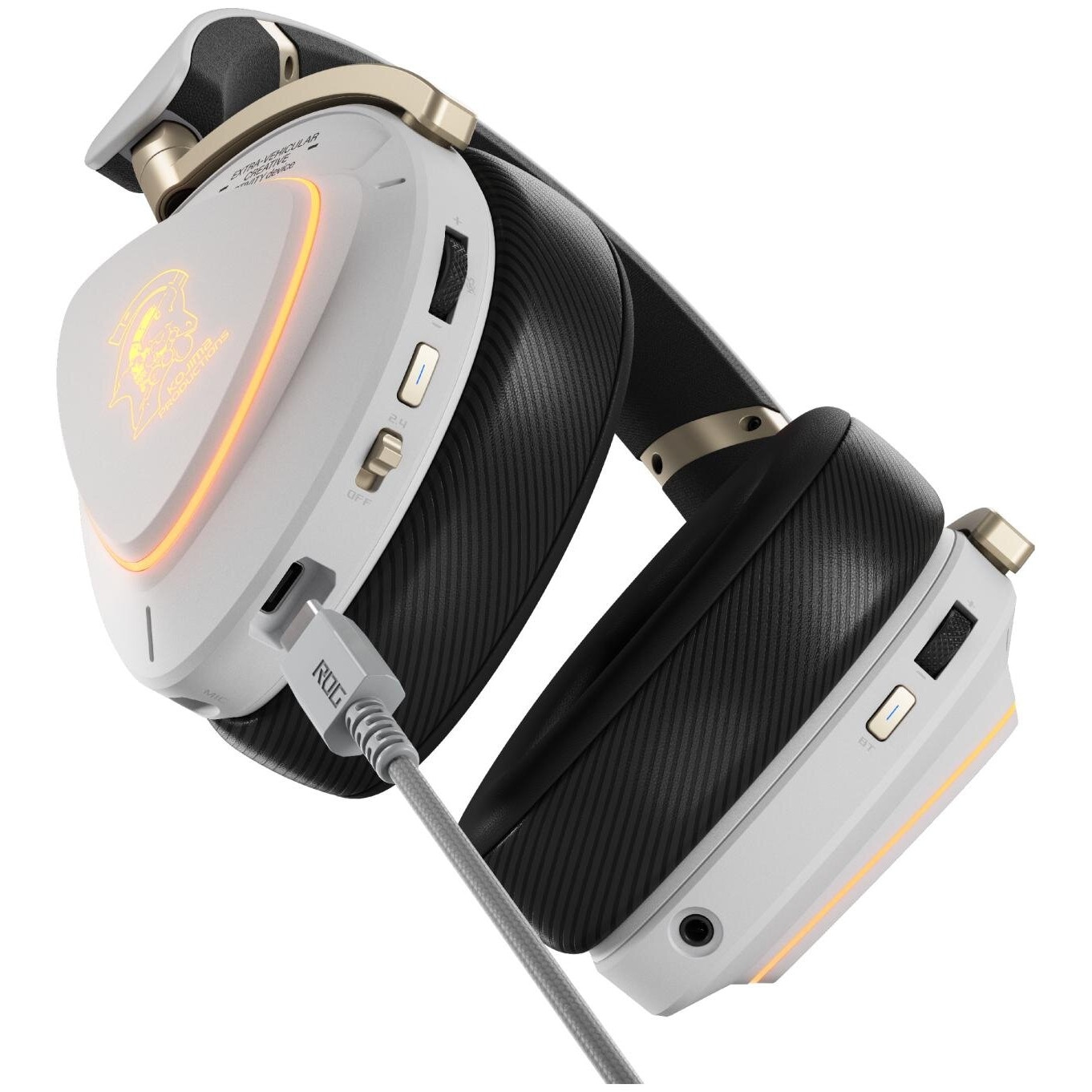 Căști cu fir ASUS ROG Delta II, tip pe ureche, conectivitate USB, pentru adulți