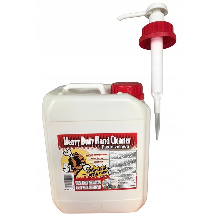 Pasta de curatare maini IMCA cu microgranule, 5kg, pentru murdarie grea