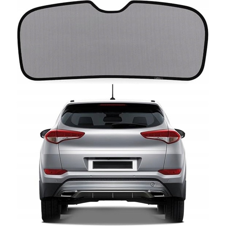 Сенник за кола ZATOOTO за Hyundai Tucson 2021-2025, UV защита, сгъваем, сив