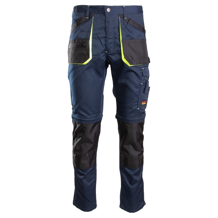 Pantaloni de lucru lungi Brixton, poliester/bumbac, bleumarin, 60