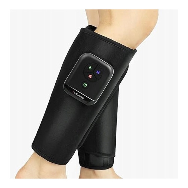 Aparat masaj wireless pentru gambe, Comfytemp, cu functie de incalzire, 3 niveluri de intensitate