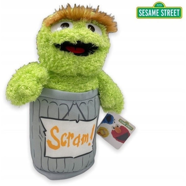 Maskota Ulica Sezamkowa, Pasarea Mare, 38 cm, galben, jucarie de plus