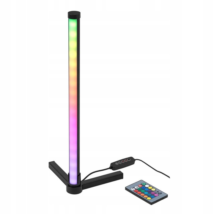Lampa narozna RGB cu telecomanda, 40x10x2,3cm, 4W, interior