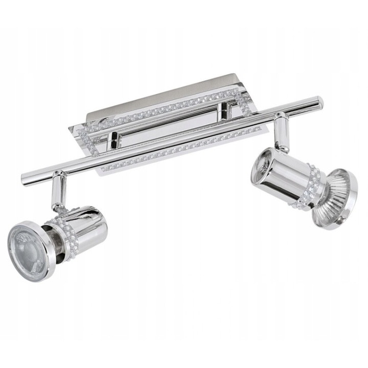 Полилей Eglo Bonares, 2 крушки, LED, кристали