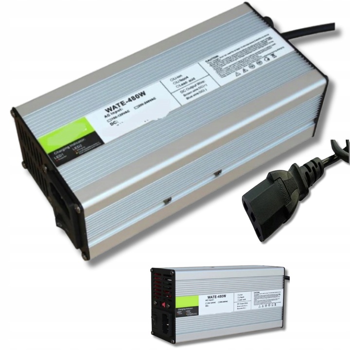 Incarcator WATE-480W pentru acumulatori litiu-ion, 29.2V, 15A