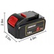 Acumulator Li-ion 18V 5500mAh cu indicator LED