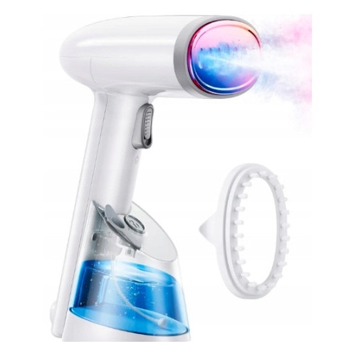 Fier de calcat cu abur Przenosna KG-1808 1400W, pentru calcare rapida, culoare alba