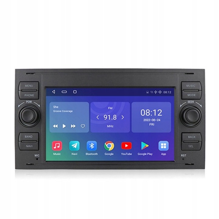 Radio auto 1-DIN 10021bf7-b934, compatibil cu mai multe modele Ford