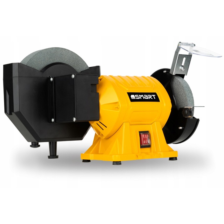 Smart asztali köszörű, 150/200 mm, 250W, G36 és G80 csiszolókoronggal, hálózati tápellátás, 10.2 kg
