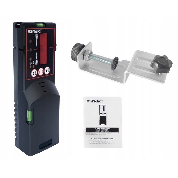 Detector laser inteligent cu receptor rosu, 30 m, 3 fascicule